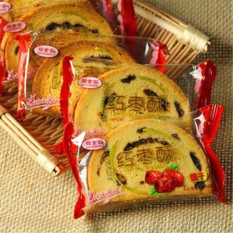 红枣烤馍片山西特产早餐休闲零食整箱原味烤馍片散装一整箱零食