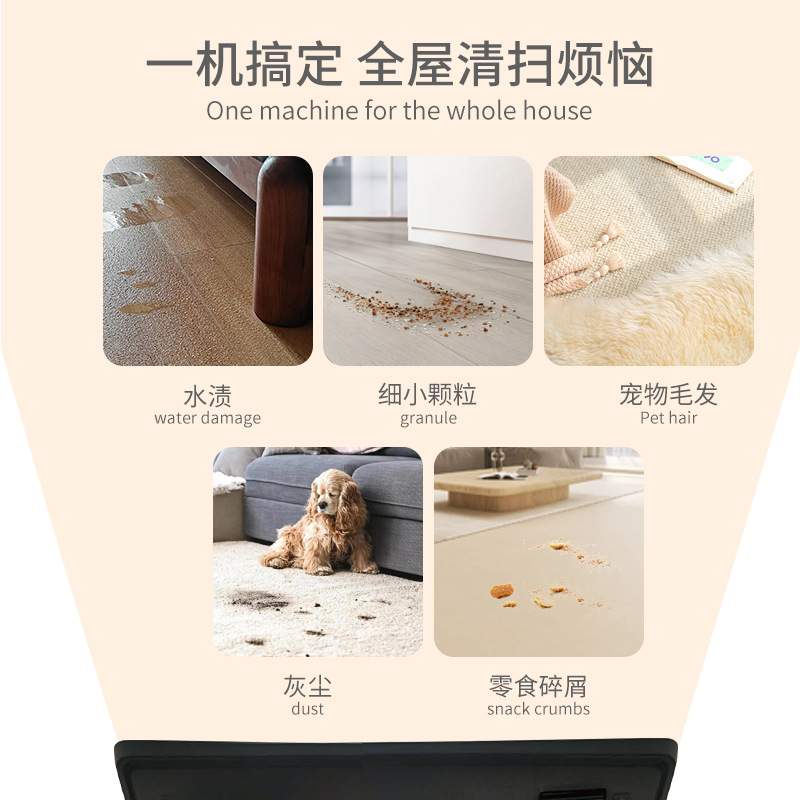 AOTE2.5L吸尘器家用大吸力旋风真空大功率手持卧式吸尘器