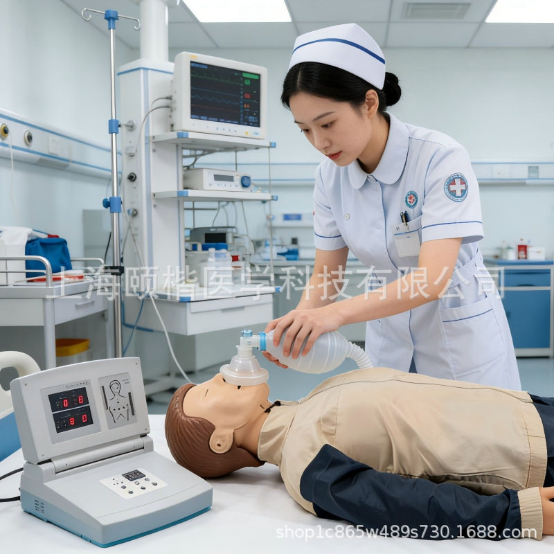 心肺复苏模拟人院前急救人体模型人工呼吸假人心肺复苏模型