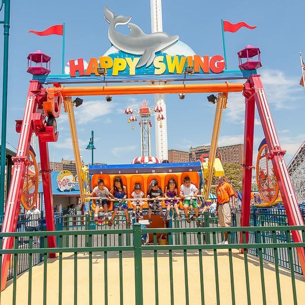 儿童小摆锤12座摆锤欢乐摇摆快乐秋千椅欢乐秋千儿童游乐设施