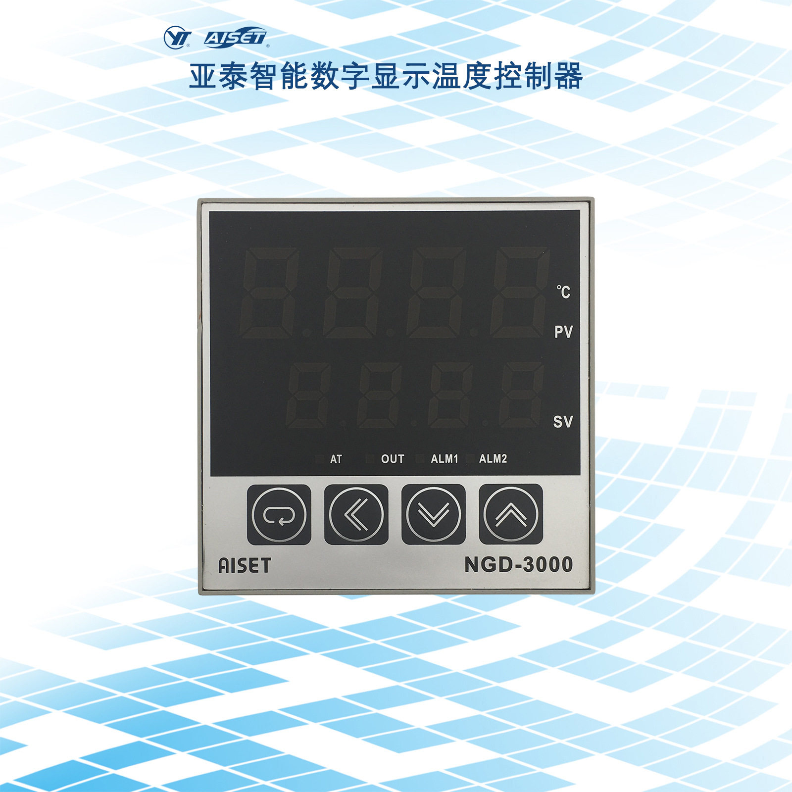NGD-3412亚泰智能数字显示温度控制器 电炸锅计温仪 温控开关工厂