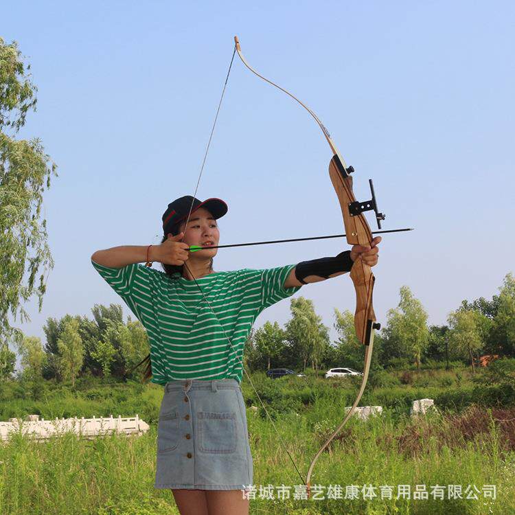 工厂店狩美猎竞技比赛弓箭层压箭馆弓箭景点弓人厂