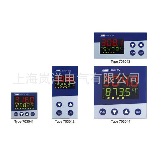 德国久茂温控器-紧凑型可编程调节器JUMOdTRON308H703042