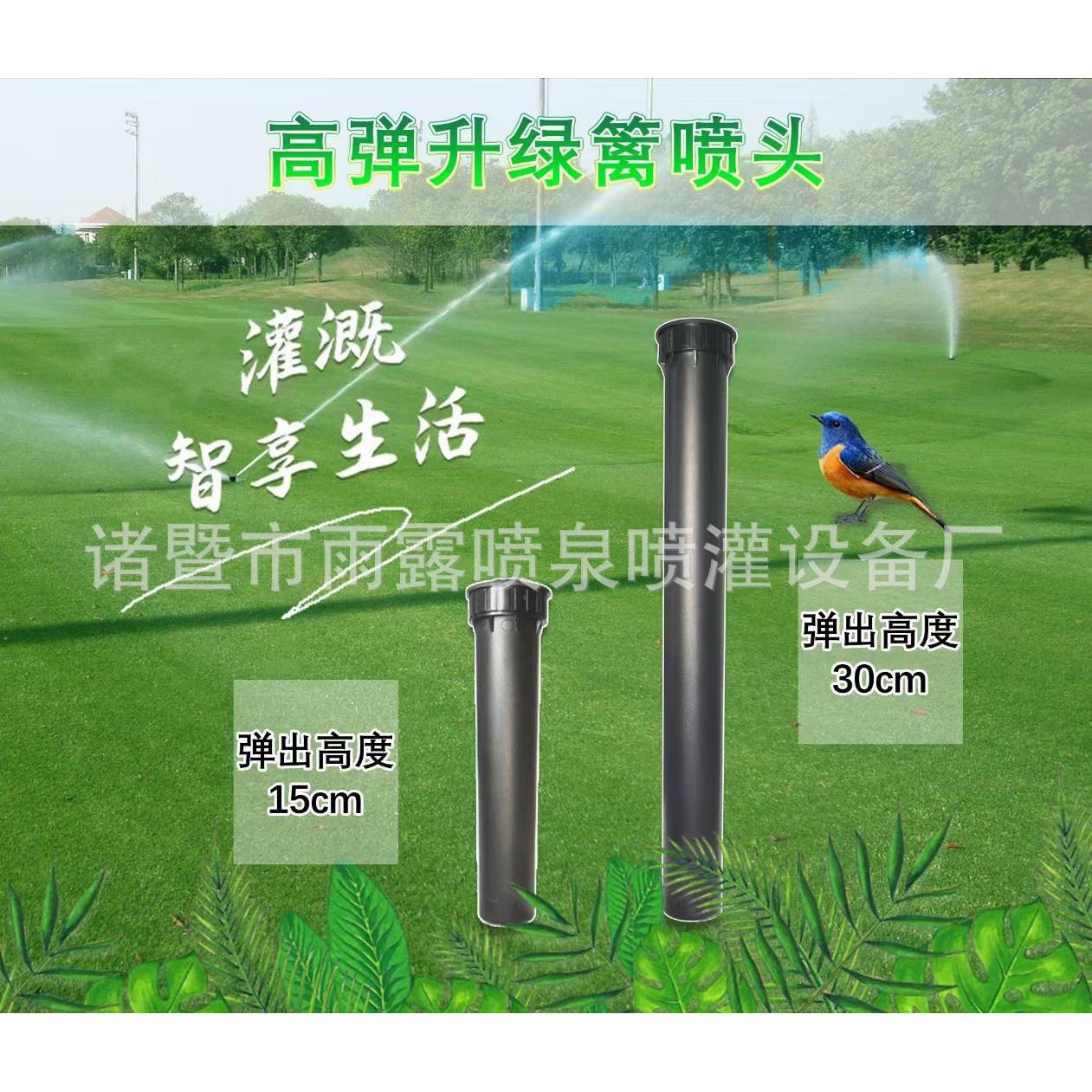 4分 DN15 自动升降式仿雨鸟1812地埋喷头 球场草坪绿化可控角喷灌