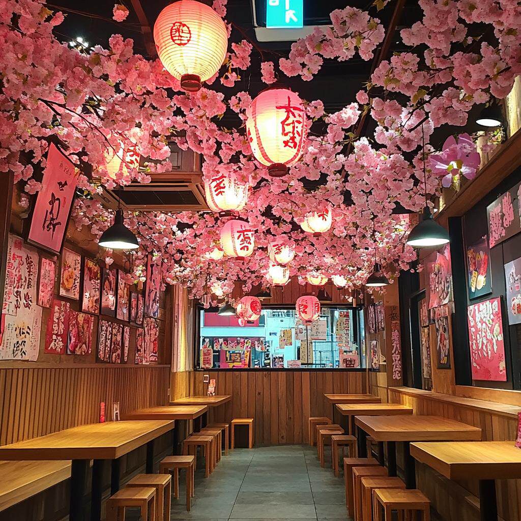 仿真樱花枝假桃花吊顶室内棚顶装饰花藤饭店农庄房顶部天花板遮丑