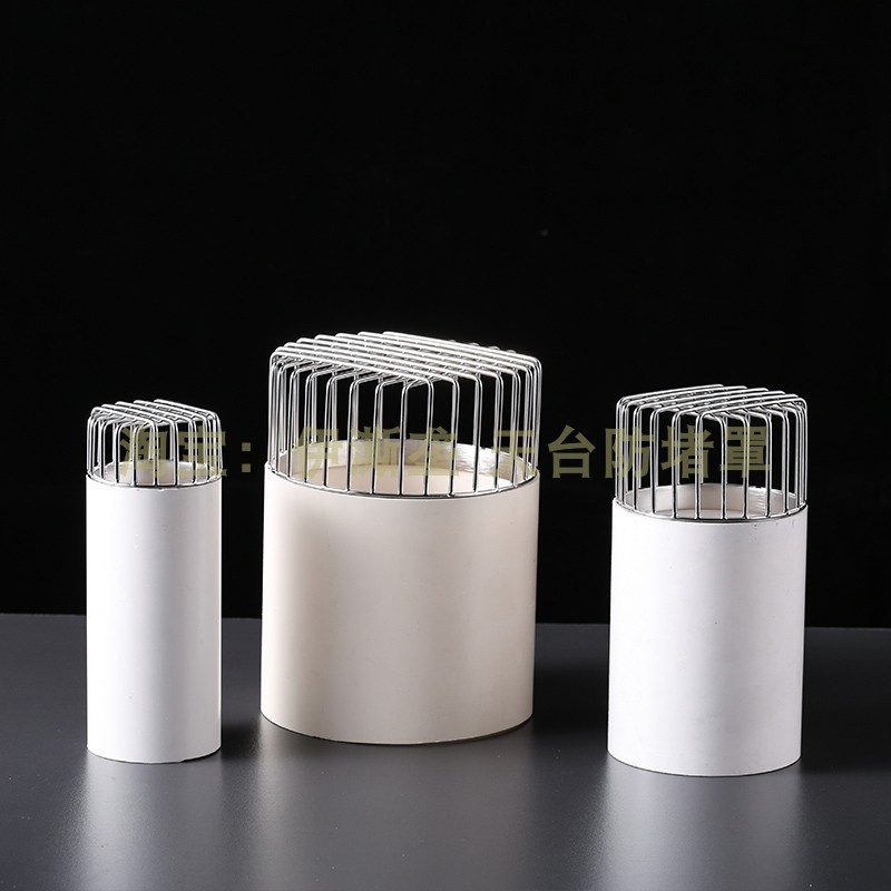 不锈钢天台地漏过滤网罩室外屋面天沟屋顶下水道排水管防鼠75/110