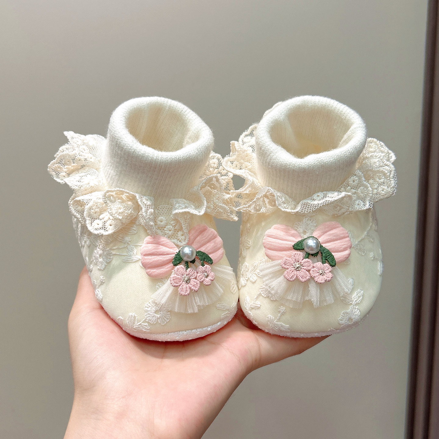 春秋季软底婴儿鞋袜防掉袜套