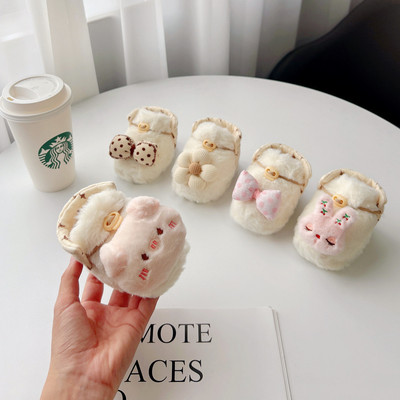 宝宝冬季加绒加厚保暖棉鞋