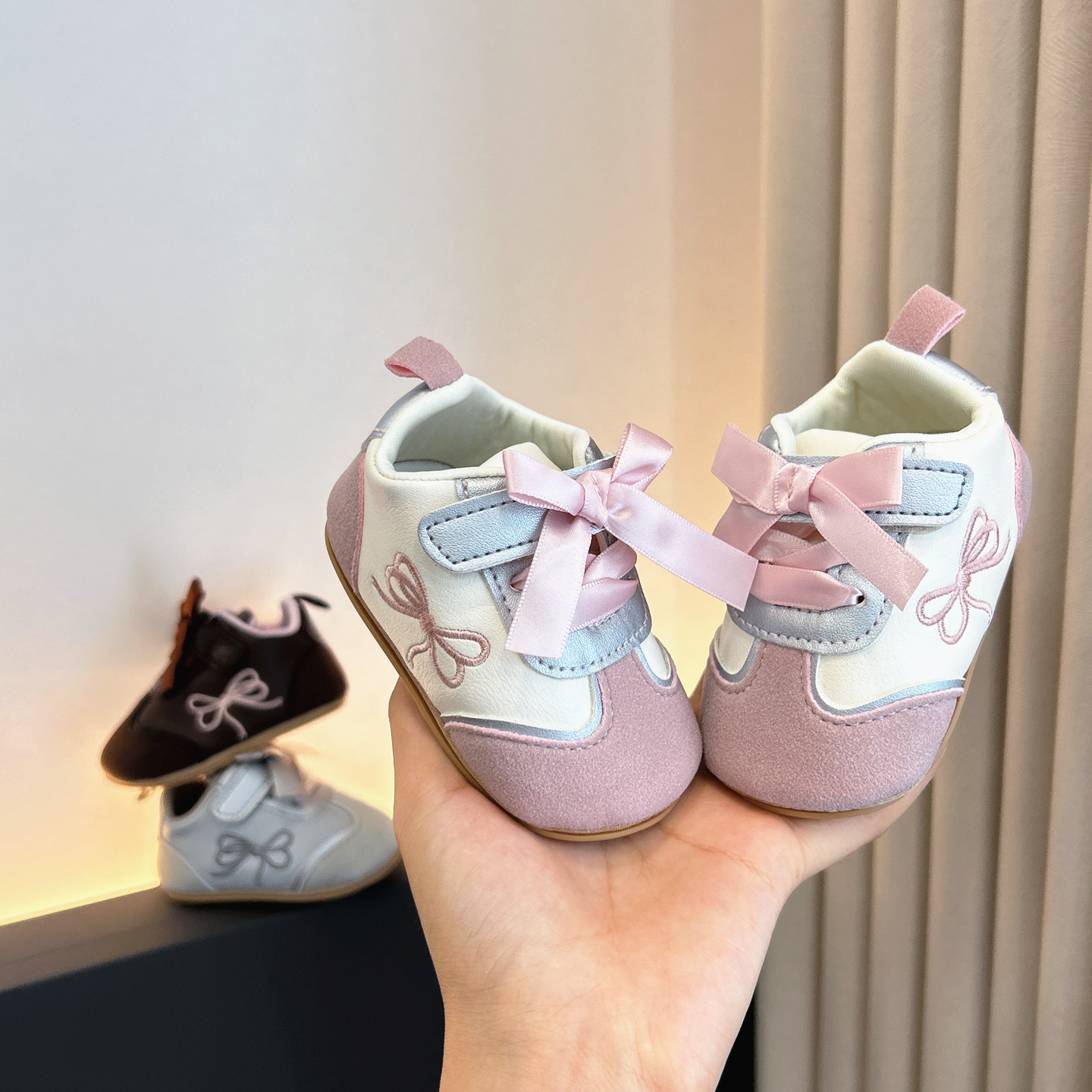 春秋季软底防滑学步鞋婴儿鞋