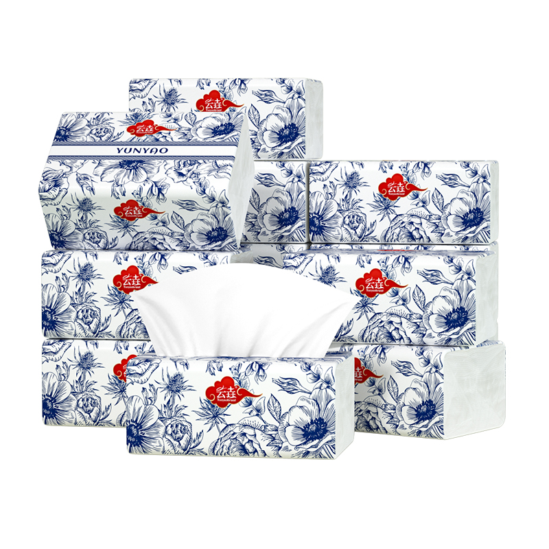 大包抽纸巾纸抽整箱家用餐巾纸宿舍卫生纸擦手纸面巾纸厕纸