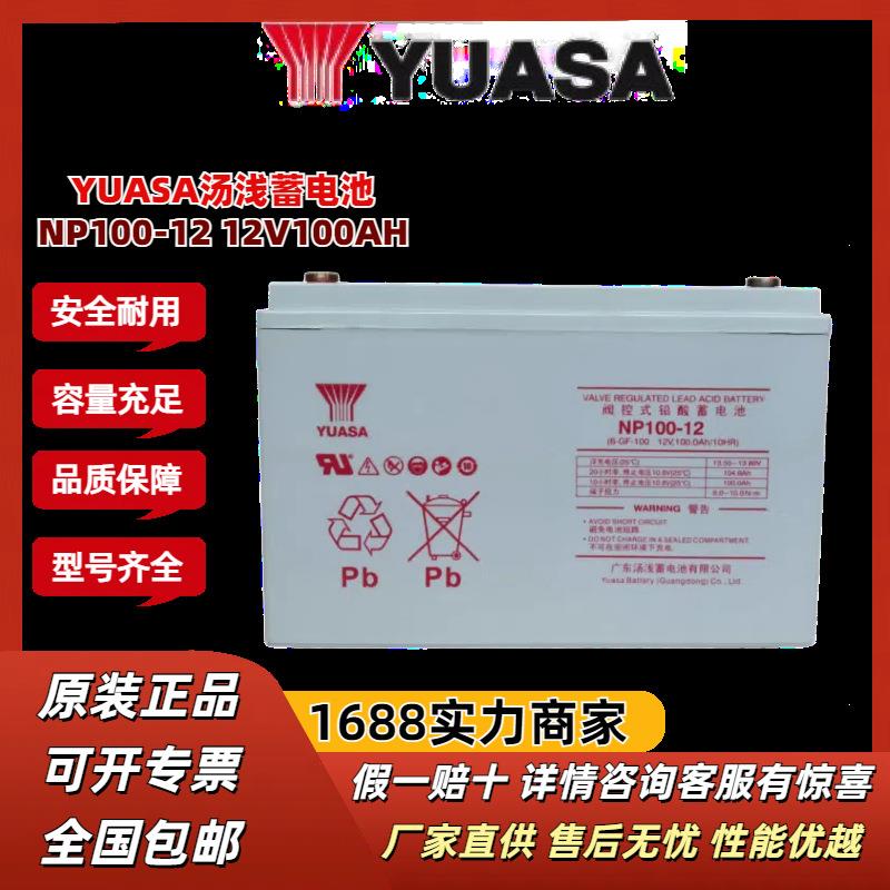 汤浅蓄电池NP24-12/NP38-12/NP65-12/NP100-12NP120-12免维护铅酸