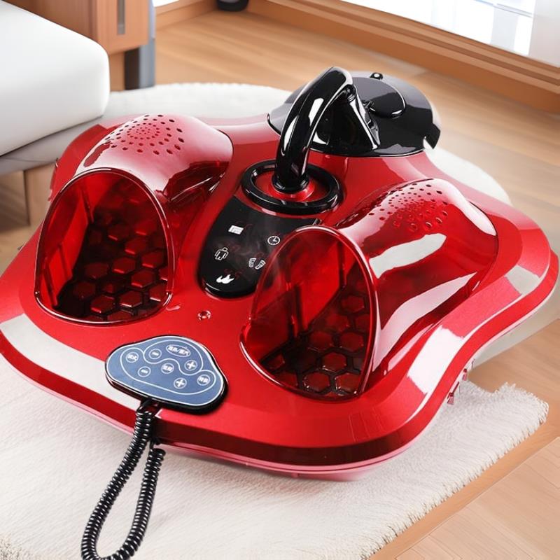 尧上新款桑拿足底保健仪多功能脚底按摩器锗石热疗电脉冲仪