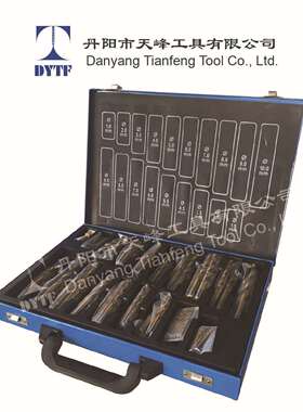 厂价直销202PC高速钢镀钛麻花钻钻头铁盒包装