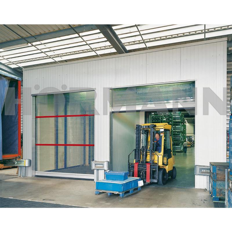 车间快速门霍曼门业透明快速门PVC快卷门软门帘快速门测量费