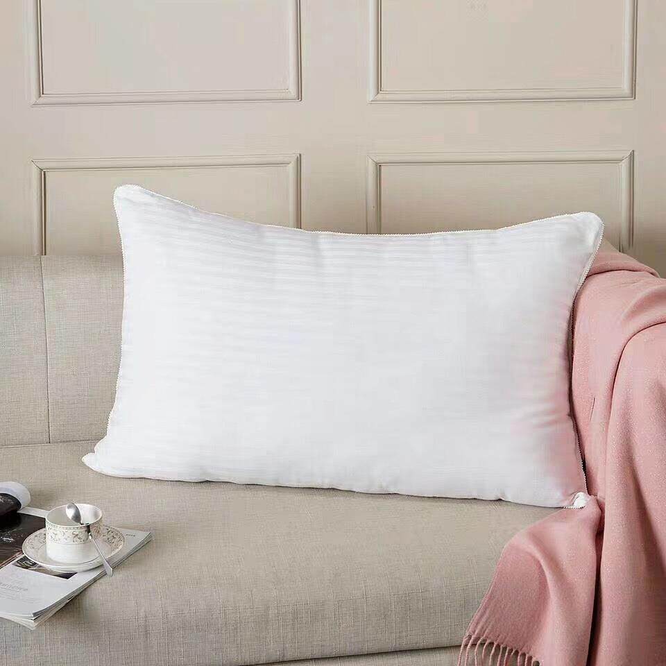 桑蚕丝枕芯护颈全棉枕头缎纹提花蚕丝枕头蚕丝枕桐乡工厂直销