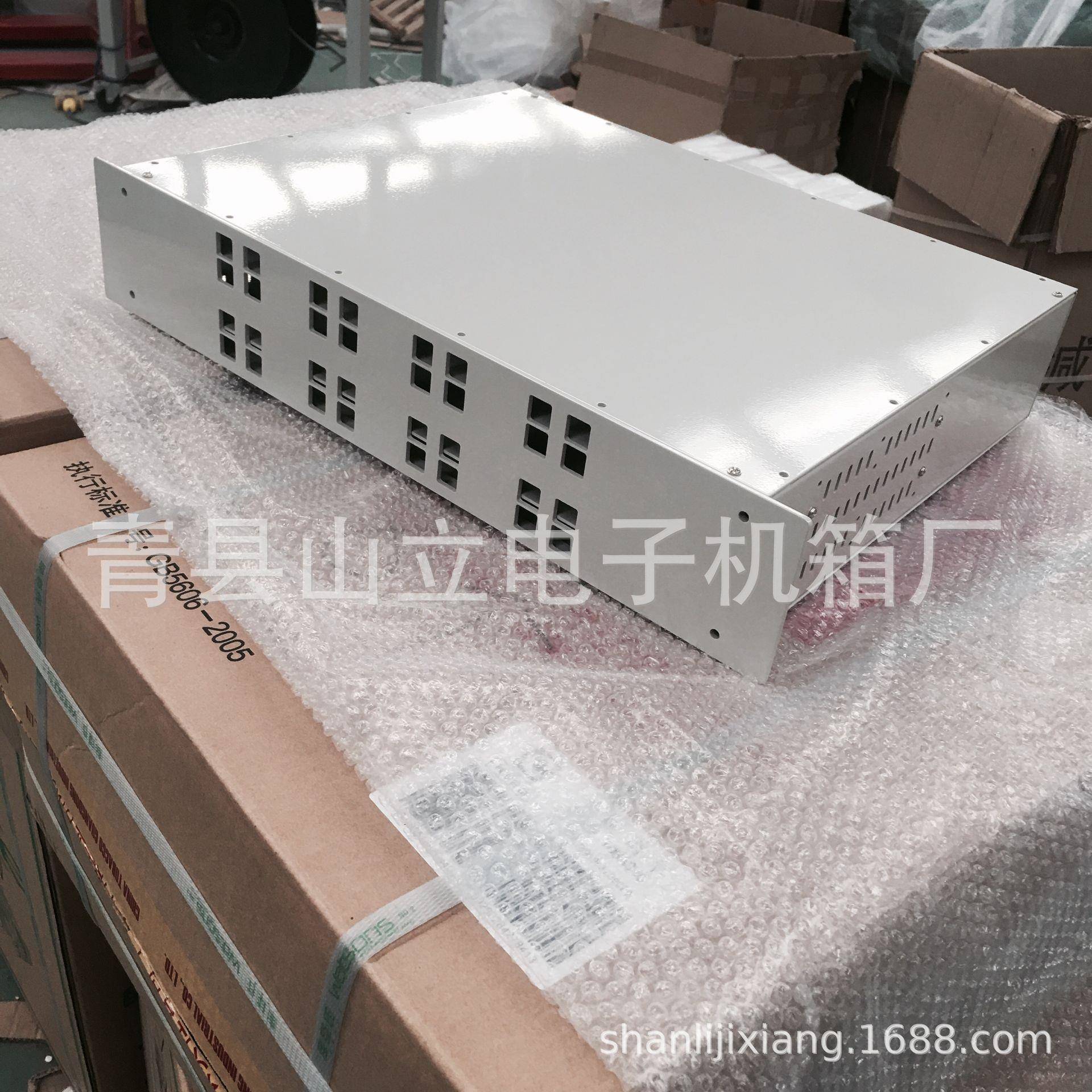 提供2U全铝标准机箱铝合金机箱开放式机箱外壳