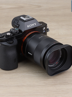 号歌方形金属遮光罩适用于索尼RX1RX1RRX1RII/III/M2/M3黑卡三代相机配件配盖