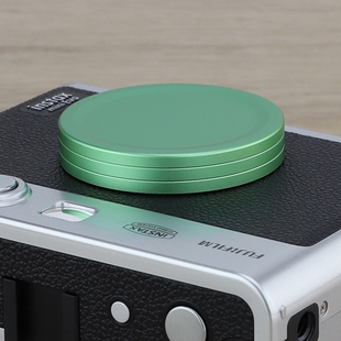 号歌适用于富士instax Mini EVO镜头盖evo拍立得金属镜头盖铝合金保护盖配件绿色