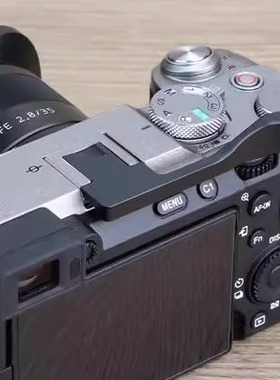 号歌适用于索尼A7CII/A7C2指柄SonyA7C2热靴指柄大拇指柄微单相机热靴盖金属手持拍摄把手保护配件