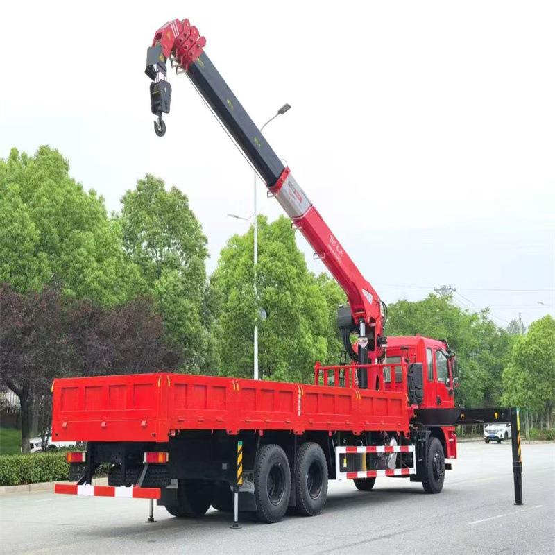 车载折臂吊机小型5吨6.3吨液压伸缩臂起重机吊运一体随车吊可遥控