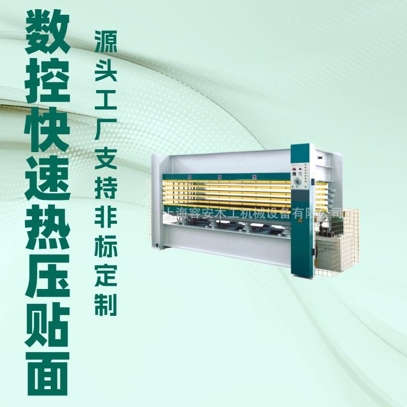 250T热压机 2500X1250多层 导热油加温 自动上下料蜂窝板复合专用