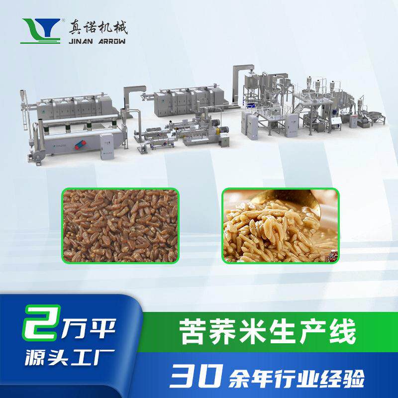 方便米饭加工机械设备复合营养米生产线苦荞米双螺杆挤压膨化机