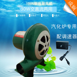 厂家 30W交直流鼓风机 小型风机 汽化炉风机 低噪音 鼓风机