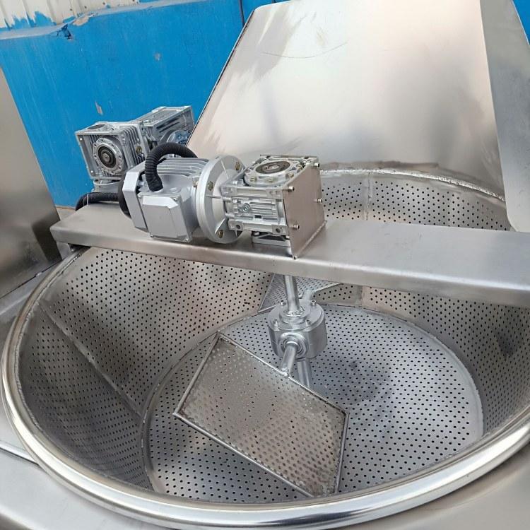 炸油条机主体使用SUS304不锈钢制作采用电加热的方式对油质不会造