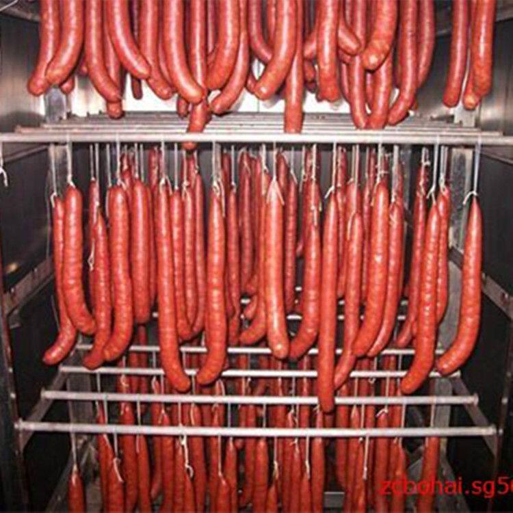 诸城隆胜红肠烟熏炉价格 不锈钢烤肠烟熏机 小型豆腐干烟熏机