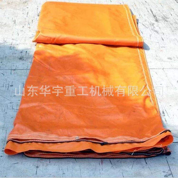 华宇供应巷道涂覆布拉链风筒 矿用pvc正压风筒 巷道正压风筒600mm