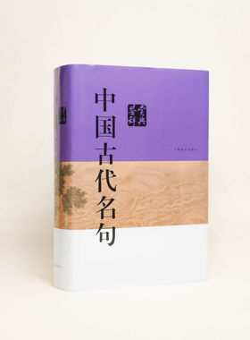 中国古代名句鉴赏辞典 中国文学鉴赏辞典 精装 上海辞书出版社 正版