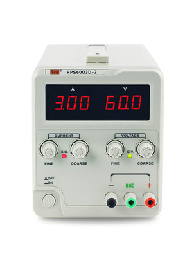 Rek美瑞克RPS6003D-2 数显高精度直流稳压电源60V 3A线性调压