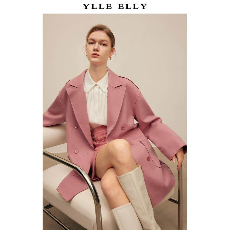 【粉丝专属】YLLE ELLY纯色西装领毛呢外套冬季,女装/女士精品,毛呢外套,淘宝优惠券,粉丝福利购,淘宝优惠卷