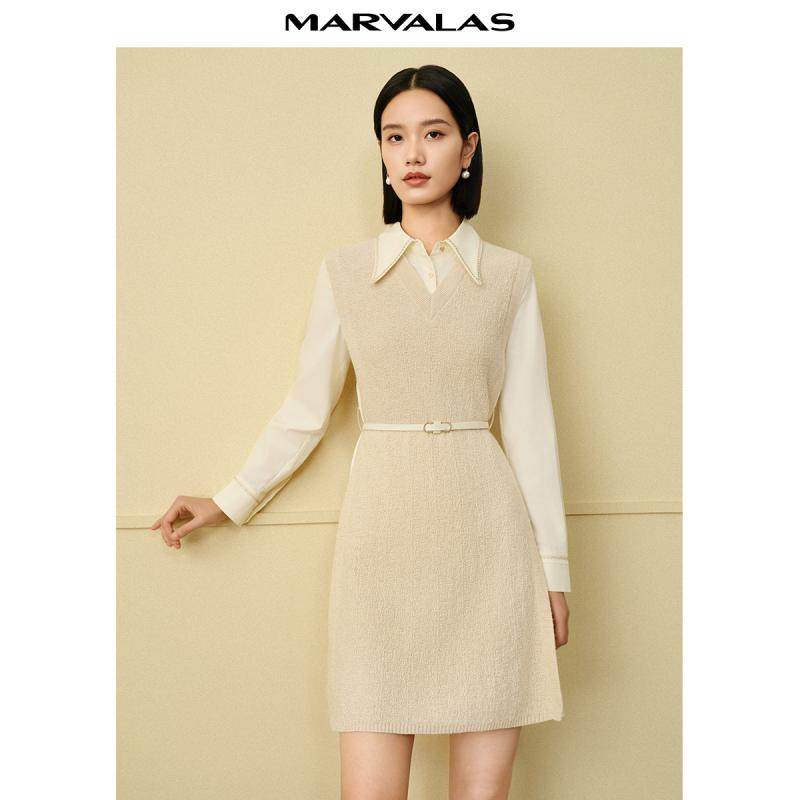 【廖廖粉丝专属】曼德诗天丝绵羊毛连衣裙,女装/女士精品,连衣裙,淘宝优惠券,粉丝福利购,淘宝优惠卷