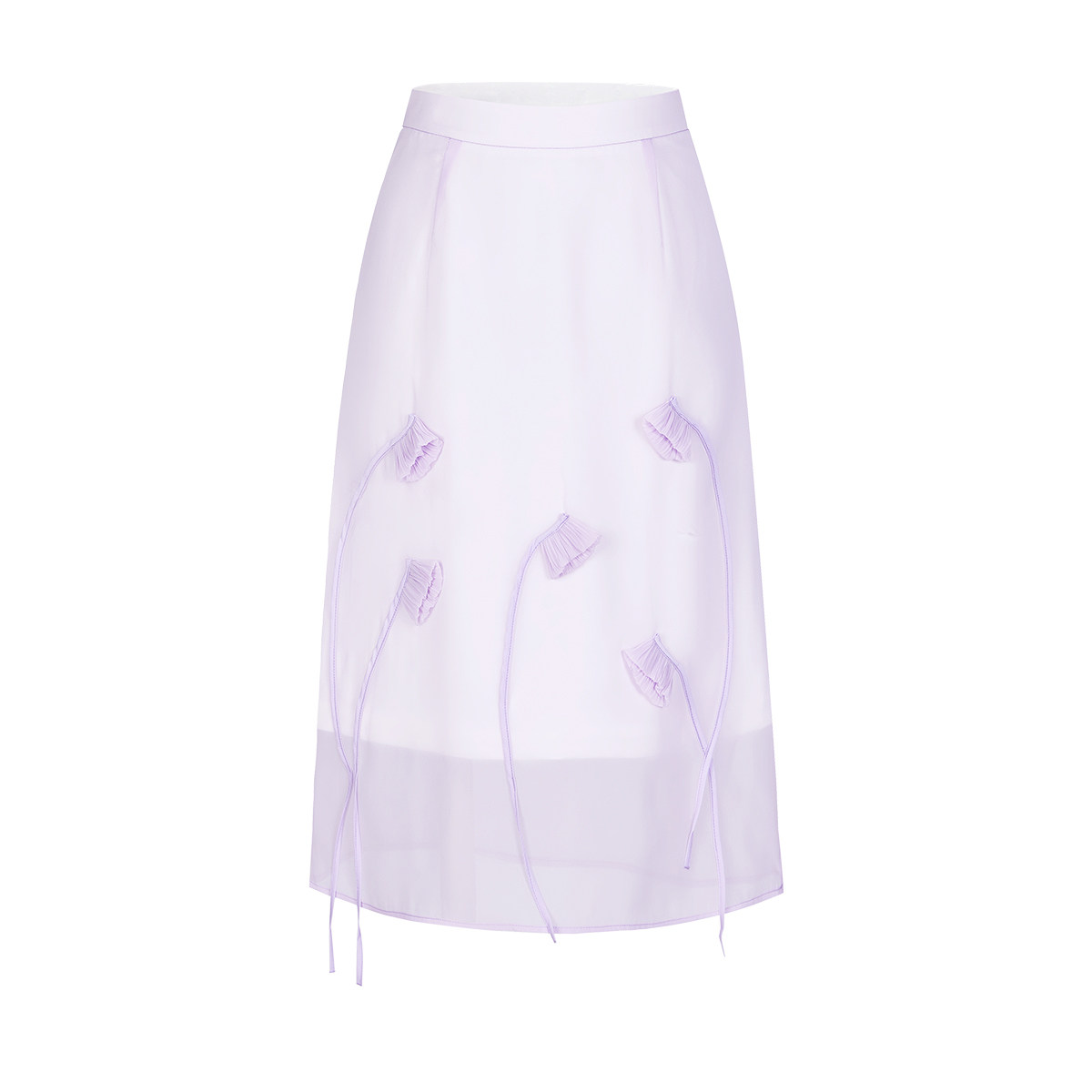 【廖廖粉丝专属】YLLE ELLY古风设计感夏季新款半身裙百搭A字裙