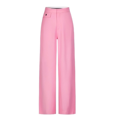 【廖廖粉丝专享】【商场同款】纯色简约阔腿裤气质休闲长