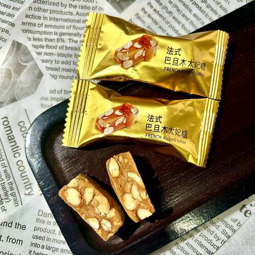 海盐味法式巴旦木太妃糖格力奇