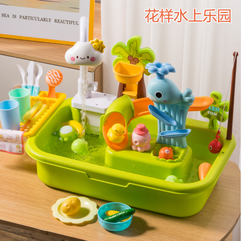 洗碗机玩具2024儿童网红爆款4厨房3一6岁5女孩子的礼物玩水宝宝男