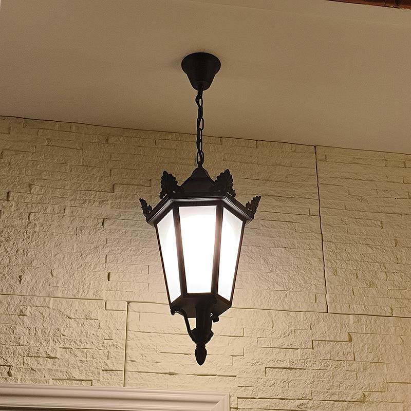 欧式简约吊灯户外庭院阳台防水灯花园凉亭走廊葡萄架灯室外大门灯,家装灯饰光源,草坪灯,淘宝优惠券,粉丝福利购,淘宝优惠卷