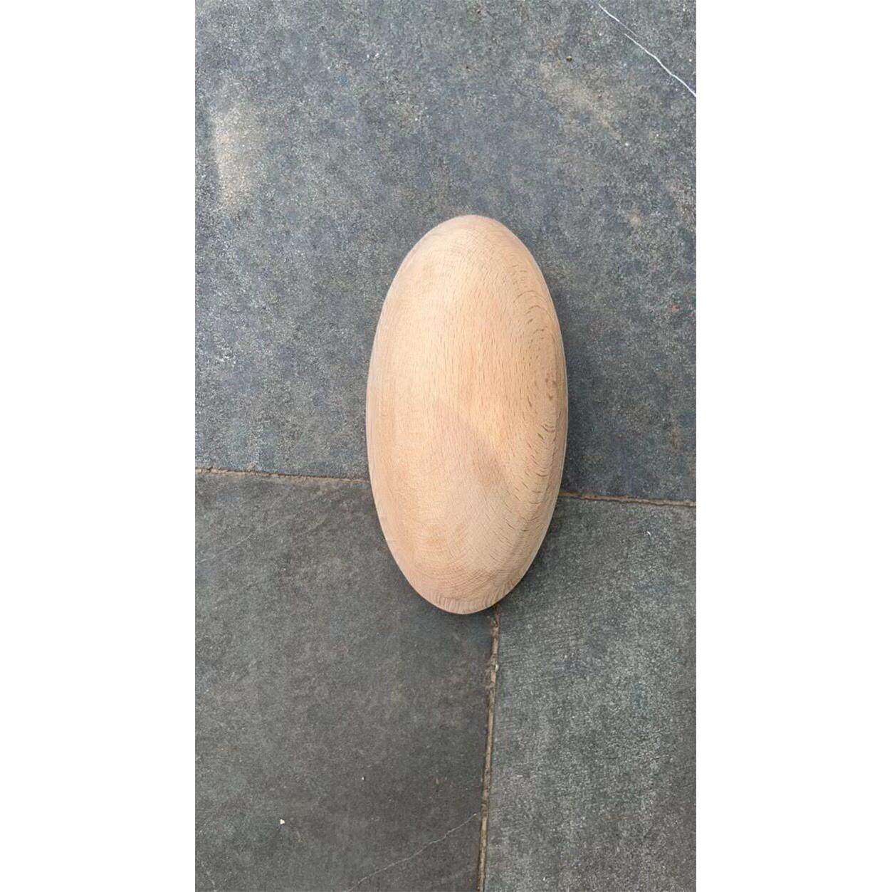 定做实木椭圆珠子椭圆球木质特大珠子异形木珠椭圆形装饰珠子圆珠