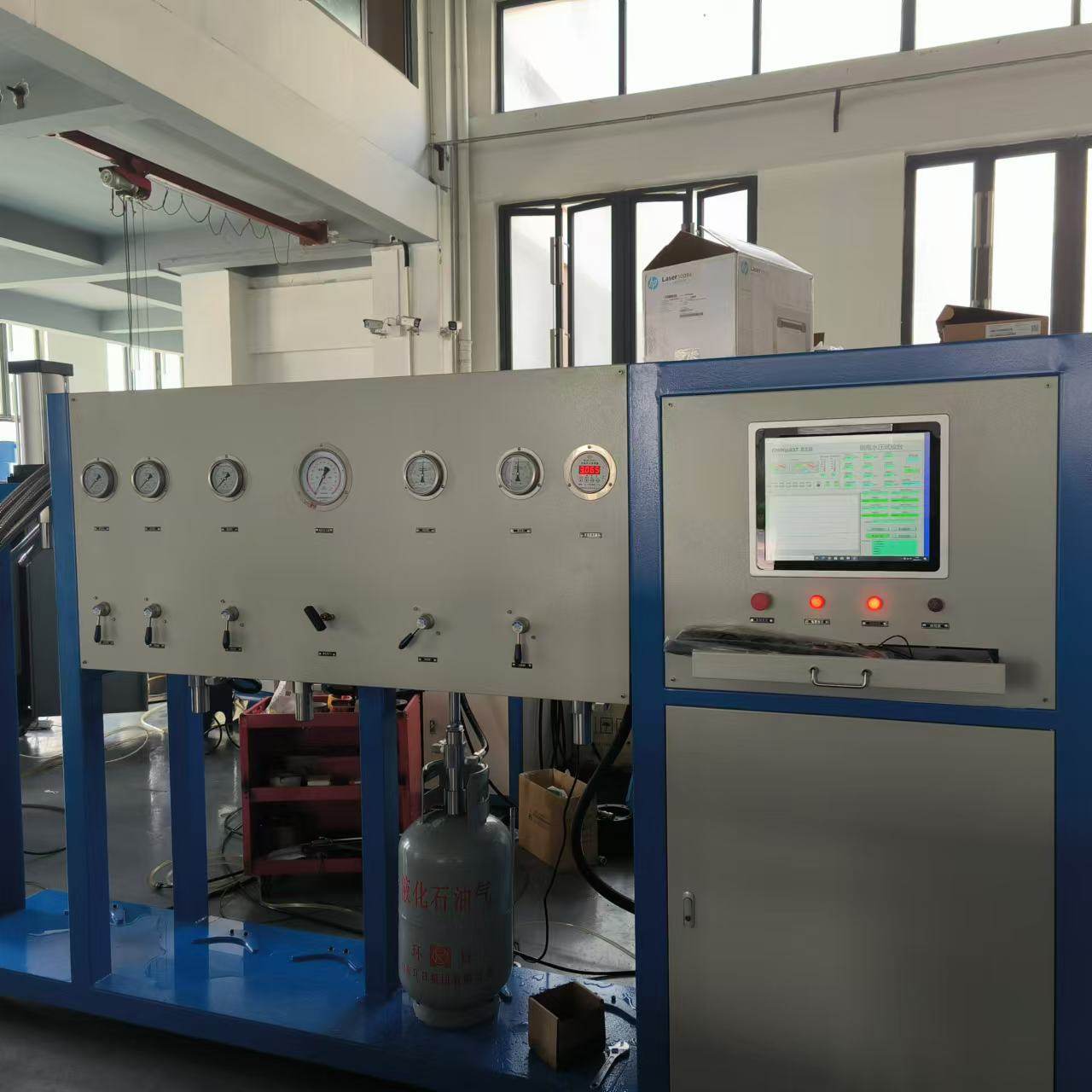 计算机控制液化气瓶水压试验机