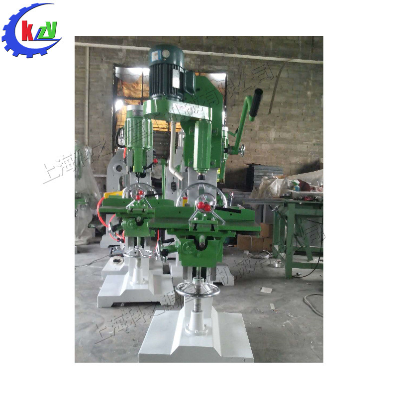 实木设备打眼机 MD2108手动五碟出榫机 小型木料板材钻孔开榫机