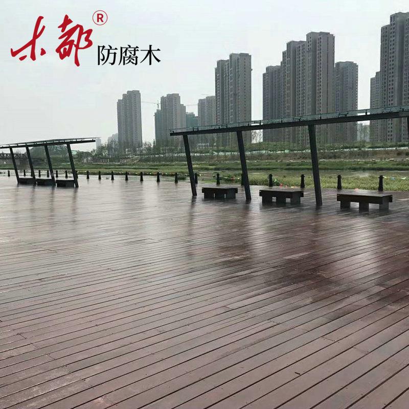 非腐洲格防腐菠木露台SCZ萝花园家装户外工程木材防木实木地板木