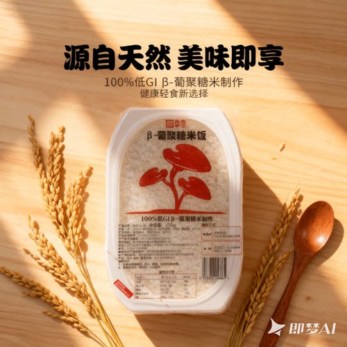 低GI控糖控体重β-葡聚糖米饭