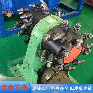 挖机铣刨机改装横向铣挖头隧道掘进边坡开槽路面铣挖刻槽开槽机