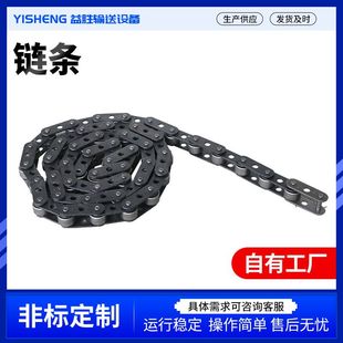 不锈钢链条厂家现货工业输送传动链条提升机单双排滚子链条