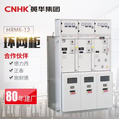 SF6充气柜 HRM6-12/24SF6六氟化硫气体绝缘环网柜 充气柜 环保柜