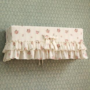 空调罩套挂机式防尘罩法式田园布艺可定制开机可用