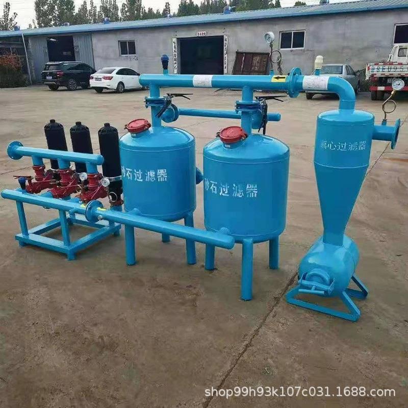 叠片过滤器全自动反冲洗碟片叠片式喷灌滴灌农用农业灌溉过滤器