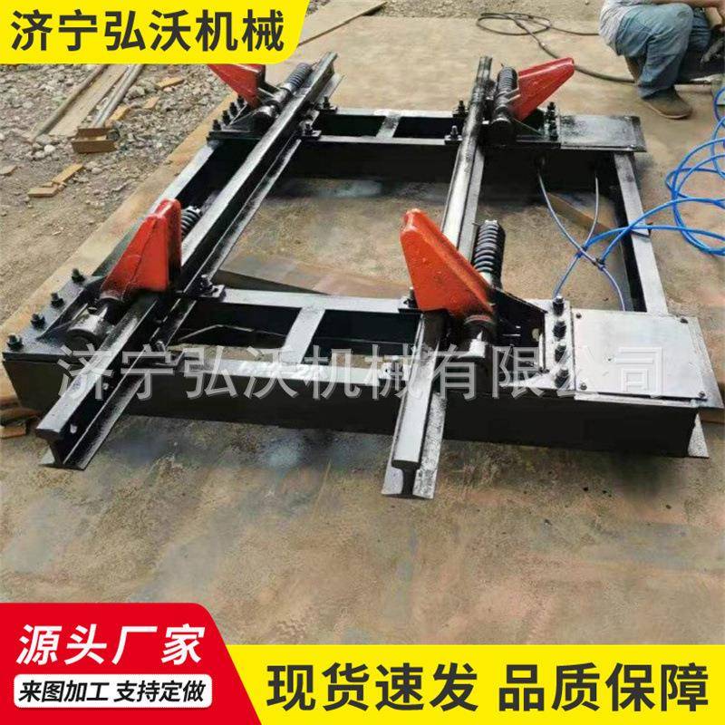 煤矿井下矿车阻车器斜井防跑车装置巷道捕车器超速罐挡